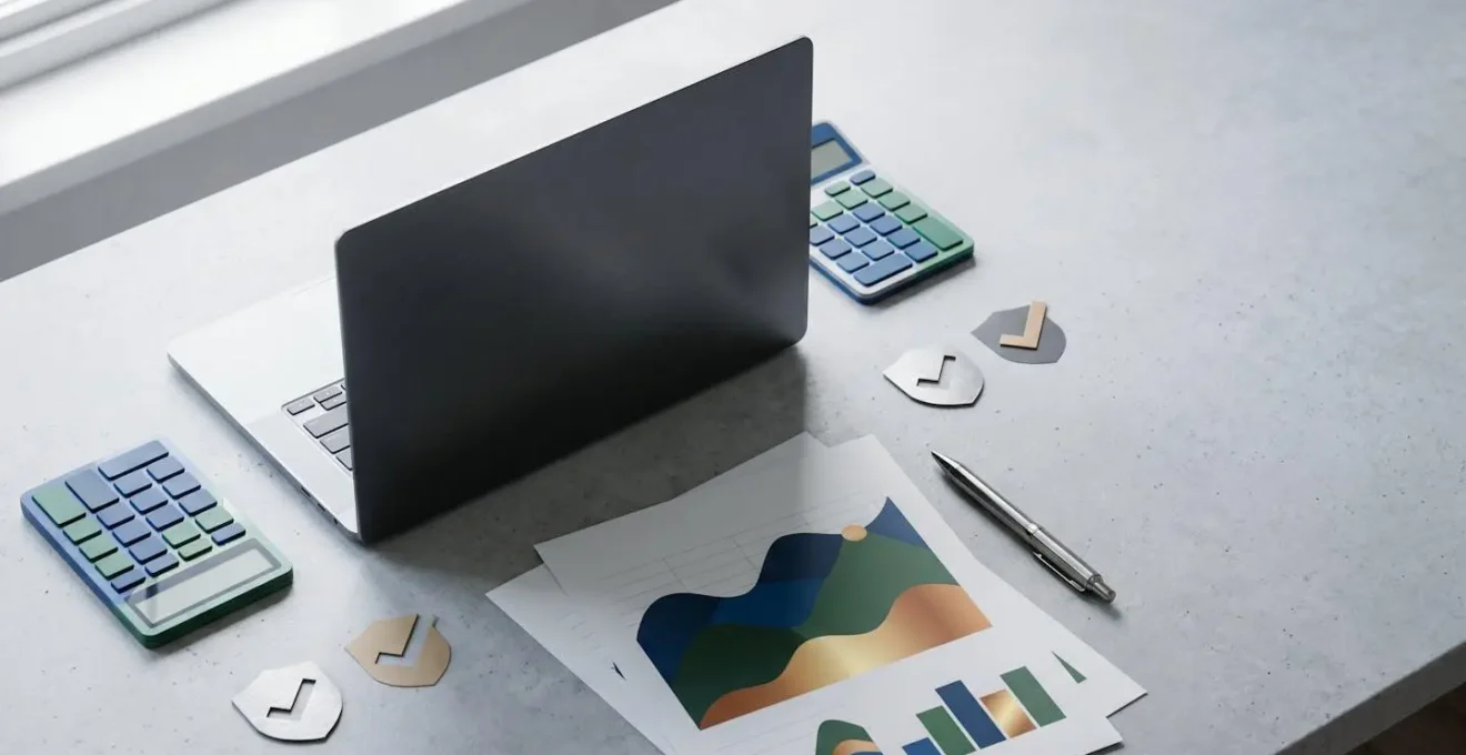 Professional editorial photograph showing abstract representation of digital finance conversion optimization with behavioral psychology elements